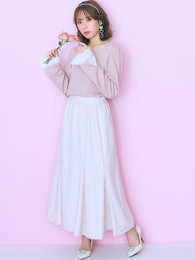 nissen Smile Modelsさん（レディース・162cm）の夏コーディネート