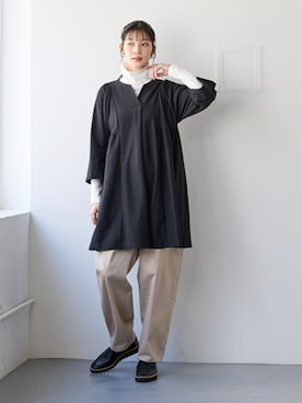 nissen Smile Modelsさん（レディース・166cm）の秋コーディネート