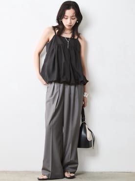 nissen Smile Modelsさん(レディース・163cm)の春コーディネート
