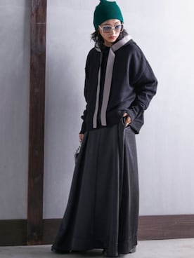 nissen Smile Modelsさん（レディース・163cm）の冬コーディネート