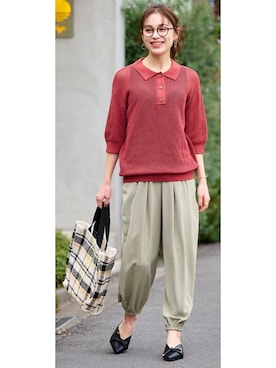 nissen Smile Modelsさん(レディース・167cm)の春コーディネート