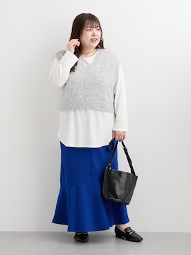nissen Smile Modelsさん（レディース・158cm）の春コーディネート
