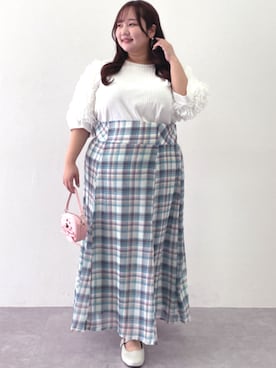 nissen Smile Modelsさん（レディース・158cm）の冬コーディネート