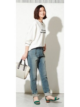 nissen Smile Modelsさん（レディース・167cm）の春コーディネート