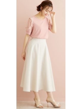 nissen Smile Modelsさん（レディース・162cm）の春コーディネート