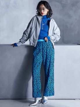 nissen Smile Modelsさん（レディース・163cm）の秋コーディネート