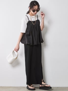 「Layered」｜nissen Smile Modelsさん（レディース・163cm）の春コーディネート