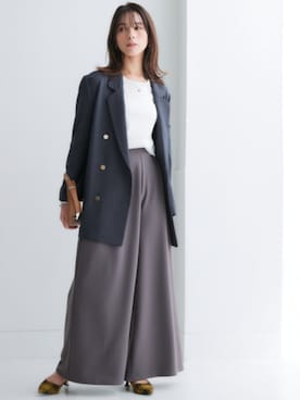 nissen Smile Modelsさん(レディース・160cm)の冬コーディネート