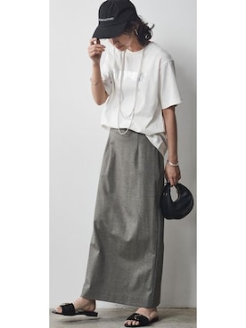 nissen Smile Modelsさん（レディース・167cm）の夏コーディネート