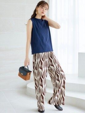 nissen Smile Modelsさん(レディース・167cm)の春コーディネート