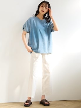nissen Smile Modelsさん（レディース・165cm）の春コーディネート