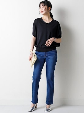 nissen Smile Modelsさん（レディース・166cm）の春コーディネート