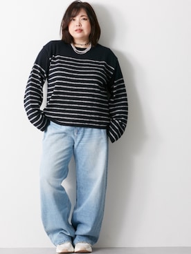 nissen Smile Modelsさん（レディース・158cm）の冬コーディネート