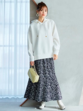 nissen Smile Modelsさん（レディース・167cm）の冬コーディネート