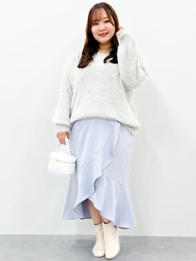 nissen Smile Modelsさん（レディース・158cm）の秋コーディネート