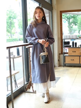 nissen Smile Modelsさん（レディース・167cm）の秋コーディネート