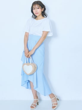 nissen Smile Modelsさん（レディース・167cm）の春コーディネート