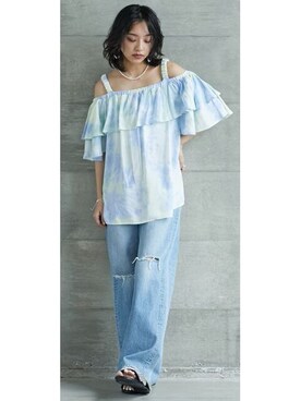 nissen Smile Modelsさん(レディース・167cm)の春コーディネート