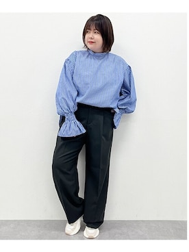 nissen Smile Modelsさん（レディース・158cm）の秋コーディネート