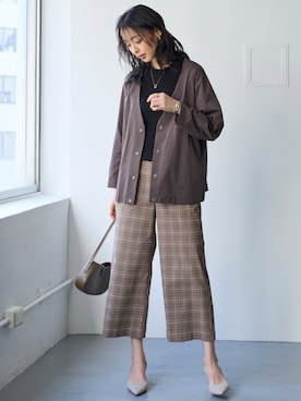 nissen Smile Modelsさん（レディース・165cm）の春コーディネート