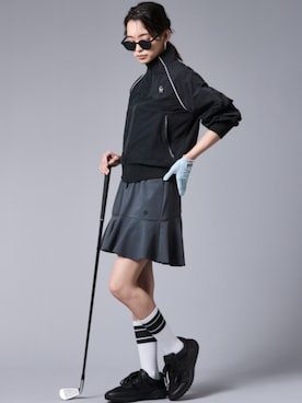 「CHIC STYLE」｜「アイテム（ジャケット/アウター）」を使った、nissen Smile Modelsさん（レディース・163cm）の春コーディネート