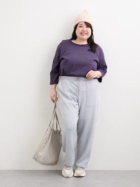 nissen Smile Modelsさん（レディース・158cm）の秋コーディネート