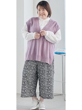 nissen Smile Modelsさん（レディース・158cm）の夏コーディネート