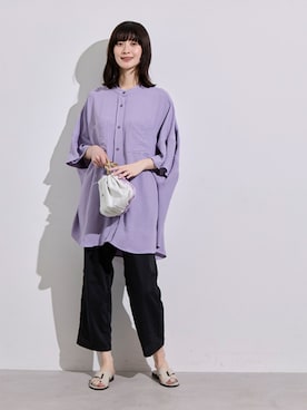 nissen Smile Modelsさん(レディース・165cm)の春コーディネート