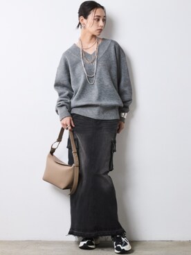 nissen Smile Modelsさん（レディース・163cm）の秋コーディネート
