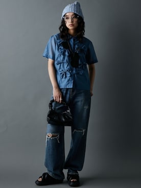 nissen Smile Modelsさん（レディース・163cm）の春コーディネート