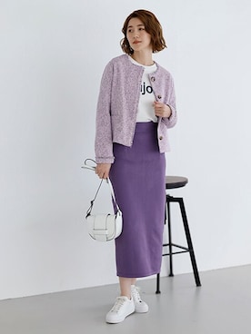 nissen Smile Modelsさん（レディース・168cm）の冬コーディネート