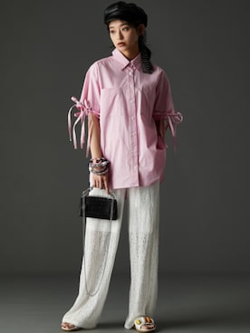 nissen Smile Modelsさん(レディース・163cm)の春コーディネート