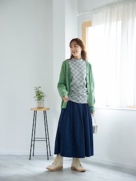 nissen Smile Modelsさん（レディース・167cm）の秋コーディネート