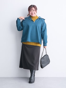 nissen Smile Modelsさん（レディース・155cm）の秋コーディネート