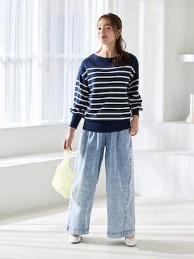 nissen Smile Modelsさん（レディース・167cm）の春コーディネート