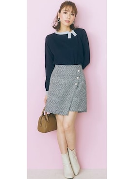 nissen Smile Modelsさん（レディース・162cm）の夏コーディネート