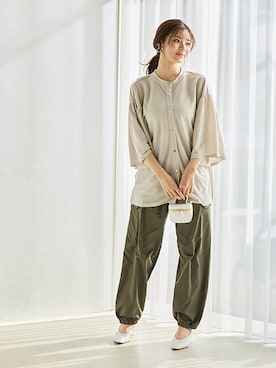 nissen Smile Modelsさん（レディース・165cm）の春コーディネート