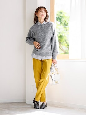 nissen Smile Modelsさん（レディース・170cm）の秋コーディネート