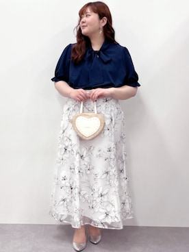 nissen Smile Modelsさん(レディース・165cm)の春コーディネート