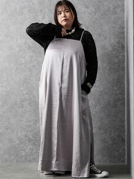 nissen Smile Modelsさん（レディース・158cm）の冬コーディネート