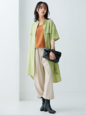 nissen Smile Modelsさん（レディース・165cm）の夏コーディネート