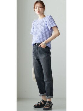 nissen Smile Modelsさん（レディース・166cm）の春コーディネート