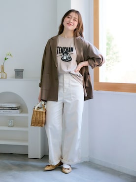 nissen Smile Modelsさん（レディース・164cm）の冬コーディネート