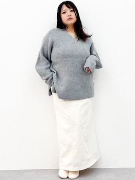 nissen Smile Modelsさん（レディース・157cm）の秋コーディネート