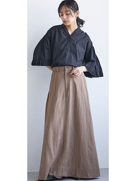 nissen Smile Modelsさん（レディース・167cm）の春コーディネート