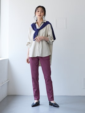 nissen Smile Modelsさん（レディース・165cm）の秋コーディネート