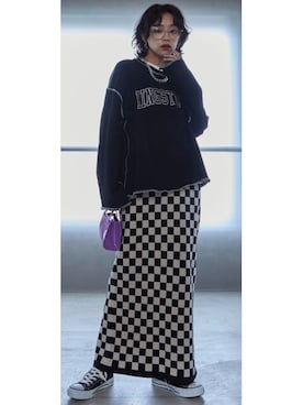 nissen Smile Modelsさん（レディース・167cm）の夏コーディネート