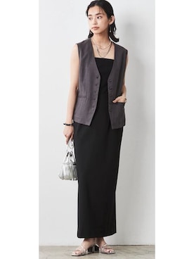 nissen Smile Modelsさん（レディース・167cm）の春コーディネート