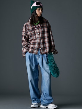 nissen Smile Modelsさん（レディース・163cm）の夏コーディネート