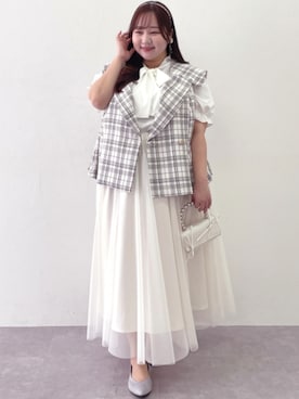 nissen Smile Modelsさん(レディース・158cm)の春コーディネート